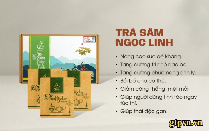trà sâm ngọc linh