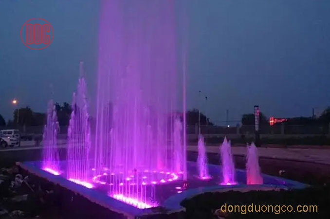 Thi công đài phun nước nghệ thuật ddc