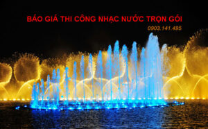 Báo giá thi công nhạc nước trọn gói