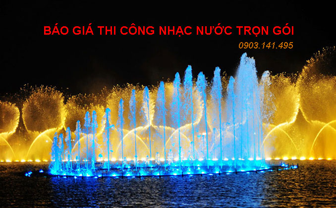 Báo giá thi công nhạc nước trọn gói