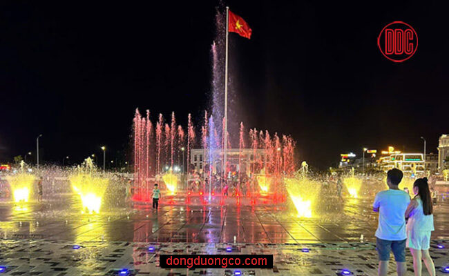 Dự án sàn nhạc nước quảng trường Phan Ngọc Hiển Cà Mau