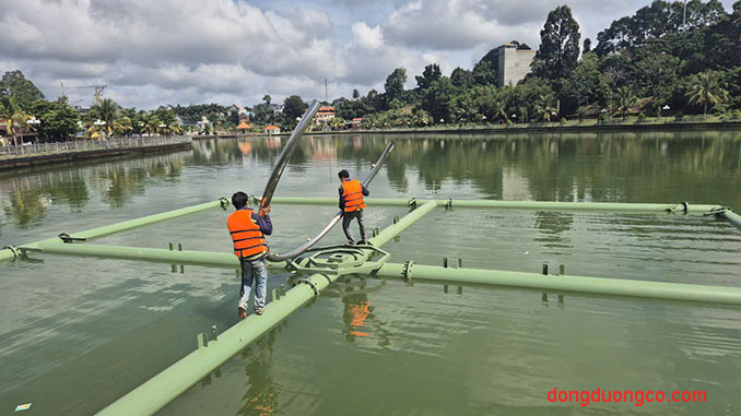 Thiết kế hệ thống phao nổi nhạc nước