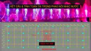 Tính toán tải trọng phao nổi nhạc nước