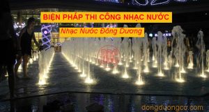 Biện pháp thi công nhạc nước