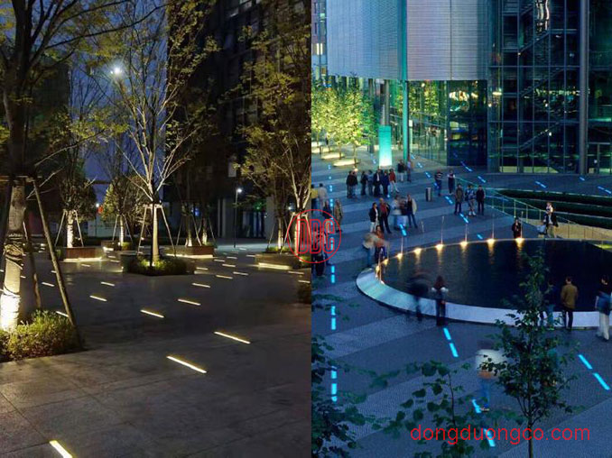 Đèn LED thanh chiếu sáng âm sàn